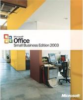 SB/MS Office Small Business Edition2003 + SP2 CD 1pk NON OSB, įskaitant Word, Excel, Outlook, PowerPoint, Publisher