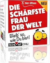 Schlump-Chili Aštriausia pasaulyje moteris - juokingas dovanų rinkinys moterims. Originali dovanos idėja, pvz., gimtadienio, Kalėdų, Velykų, Motinos dienos proga arba tiesiog todėl, kad