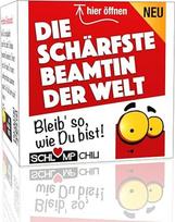 Schlump-Chili Aštriausias pasaulyje pareigūnas - juokingas ir originalus dovanų rinkinys moterims, pvz., gimtadienio, Kalėdų, Velykų, išleistuvių, išėjimo į pensiją, pensijos ar šiaip.