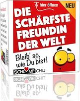 Schlump-Chili Die scharfste Freundin der Welt - juokingas dovanų rinkinys geram draugui ar mylimajai. Puiki dovanos idėja, pvz., gimtadienio, Kalėdų, Velykų ar Valentino dienos proga.