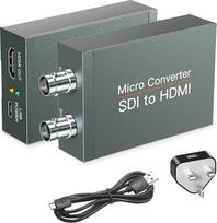 SDI į HDMI, SDI į HDMI keitiklis, 1080p HD/3G/SD į HDTV vaizdo garso keitiklis, BNC į HDTV adapteris SDI kameros monitoriaus projektoriui