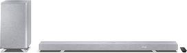 SHARP HT-SBW55121(SL) 5.1.2 kanalų garso juosta su belaidžiu žemų dažnių garsiakalbiu - 650 W namų kino garso sistema, "Dolby Atmos", DTS:X, "Bluetooth 5.3", "HDMI eARC", "4K Pass-Through" - sidabrinė