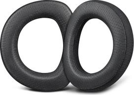 SOULWIT "Sennheiser HD800/HD800S HD 800" ausinėms skirtos atsarginės ausų pagalvėlės iš ėriuko odos, pagalvėlė su patvariu tinkliniu audiniu, triukšmo izoliacija iš atminties putų