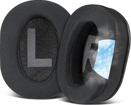 SOULWIT aušinamojo gelio pakaitinės ausinių pagalvėlės "Logitech G Pro", "G Pro X", "G Prox 2", "G Pro X SE" ausinėms, pagalvėlės su triukšmo izoliacijos putomis, papildomo storio