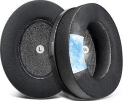 SOULWIT aušinamojo gelio pakaitinės ausų pagalvėlės "Audeze Penrose/Penrose X/Mobius", "HyperX Cloud Orbit/Orbit S" ausinėms, pagalvėlės su patvariu "Ice Silk" audiniu, triukšmo izoliacijos putos