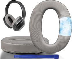 SOULWIT aušinamojo gelio pakaitiniai ausų įdėklai "Sony" WH-1000XM2 (WH1000XM2) ir MDR-1000X (MDR1000X) ausinėms, triukšmo izoliacijos putų ausų įdėklai, ypač stori