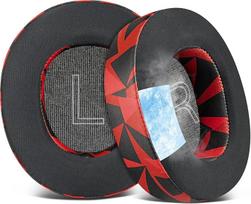 SOULWIT aušinamojo gelio pakaitiniai ausų įdėklai Steelseries Arctis Nova Pro Wired, Nova 1/1X/1P/3/3/3P/3X/4/7/7X/7P ausinėms, pakaitiniai triukšmo izoliacijos putų įdėklai, ypač stori