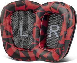 SOULWIT baltyminės odinės ausų pagalvėlės, skirtos "Logitech G35 G930 G933 G933S G935 G633 G633S G635 G533 G430 G431 G432 G433 žaidimų ausinėms G332 G230 G231 G233 Ausinių pagalvėlės, skirtos G332 G230 G231 G233 ausinėms