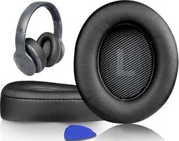 SOULWIT pakaitinės ausinių pagalvėlės JBL Everest 700 (modelis: V700BT) ausinėms, ausų pagalvėlės su didelio tankio triukšmo izoliacijos putomis, minkštos, baltyminės, juodos spalvos