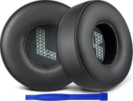 SOULWIT pakaitiniai ausų įdėklai JBL Live 670NC On-Ear (netinka Tune 670NC) ausinėms, pakaitiniai įdėklai su minkšta proteino oda ir didelio tankio triukšmo izoliacijos putomis