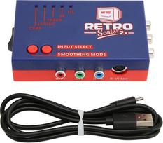 Srliya Retroscaler2x Medžioklė HDMI keitiklis 480P Retro žaidimas į TV adapterį Signal Line Pairer, Puikus garso našumas, Md1 už SFC už Vic20