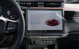 Suderinama su 2025 2026 Ford Puma Titanium ST ST-Line X Navigation Apsauginė plėvelė 12 colių SYNC 4 Nano plastikinė ekrano apsauga 6H atspari įbrėžimams Ford Puma 2025 priedai [2 vnt.]