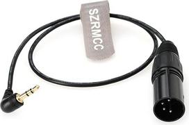 SZRMCC XLR 4 kontaktų vyriškos ir 3,5 mm TRS vyriškos lyties ausinių audio adapterio kabelis