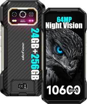 Ulefone Armor 27 Lauko mobilusis telefonas "Android 14" išmanusis telefonas 64MP+50MP+50MP+32MP kamera 24GB + 256GB/SD-2TB 10600mAh baterija, 6,78 colių FHD+ 120Hz, palaiko 33W greitąjį įkrovimą 4G Dual SIM GPS/NFC/OTG