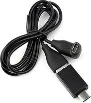 USB įkrovimo laidas + USB-C automobilinio įkroviklio adapteris, suderinamas su "Garmin Instinct 2 2S 2X", "Crossover Solar", "Esports", "Tactical", "Legacy Hero", GPS išmaniuoju laikrodžiu