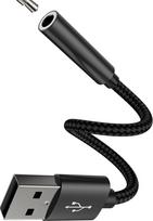 USB-Audio-Schnittstellen-Adapter, 3,5 mm-Klinkenstecker, Kopfhörerkarte, AUX-PC-Kabel, DAC-Konverter für iPad, digitaler Kopfhöreranschluss für Apple-Auto-Mikrofon, Musik-Soundkarten-Adapter für