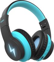 Vaikiškos "Bluetooth" ausinės, belaidės "Bluetooth" vaikiškos ausinės per ausį su 85 dB / 94 dB garsumo riba, 45 H atkūrimo laikas, 3 apšvietimo režimai, įmontuotas mikrofonas, ausinės mobiliajam telefonui, planšetiniam kompiuteriui, mokyklai