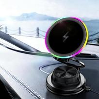 Vakuuminis magnetinis mobiliojo telefono laikiklis automobilyje "Magsafe Car Mount", [109+LBS stipriausia siurbimo galia ir 2800gf stipriausias magnetas], pasukamas automobilinis vakuuminis siurbimo puodelis "iPhone 17 Pro Max" laikiklis automobilyje