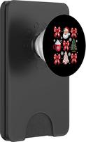 Weihnachtsmann-Schleifen, heiße Schokolade PopSockets PopWallet für MagSafe