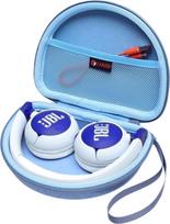 XANAD ausinių dėklas JBL JR320 JR310 Kids JR320BT JR310BT kietasis EVA apsauginis dėklas vaikų ausinėms, nešiojamas dėklas, suderinamas su JBL Junior On-Ear ausinėmis (mėlynas)