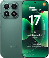 XIAOMI 17 išmanusis telefonas, 12GB RAM + 512GB atminties, "Leica Summilux" optika, "Light Fusion 950" vaizdo jutiklis, 6330 mAh baterija, "HyperAI", "Venture Green