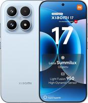XIAOMI 17 išmanusis telefonas, 12GB RAM + 512GB atminties, "Leica Summilux" optika, "Light Fusion 950" vaizdo jutiklis, 6330 mAh akumuliatorius, "HyperAI", ledinės mėlynos spalvos