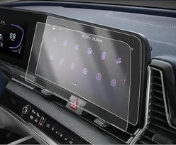 YEE PIN 2 vienetai PET medžiagos prietaisų apsauginė plėvelė 2022 Kia Sportage NQ5 GPS ekrano apsauga Atsparus įbrėžimams Skaidri centrinės konsolės apsauginė plėvelė