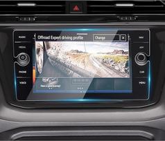 YEE PIN 2017-2022 2023 Tiguan 2 ekrano apsauga Navigacinė apsauginė plėvelė nuo įbrėžimų Skaidri - grūdintas stiklas Smooth Touch Dustproof