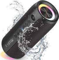 ZEALOT "Bluetooth" garsiakalbis su šviesa, muzikos dėžutė, nešiojamasis "Blueooth" garsiakalbis, 40 W galingas stereofoninis garsiakalbis, dvigubas poravimas, AUX jungtis, USB, "Micro SD/TF", "Bluetooth 5.2" ir IPX6 atsparumas vandeniui