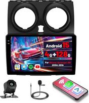 [4G + 128G] "Inefala Android 15" automobilinis radijas "Nissan Qashqai J10 2006-2016" su "Android" belaidžiu "Carplay", 9 colių jutiklinio ekrano radijas su GPS WiFi RDS/FM Bluetooth EQ SWC atbulinės eigos kamera Mikrofonas