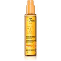 Nuxe Sun Face and Body Tanning Sun Oil saulės aliejus veidui ir kūnui SPF 50 150 ml