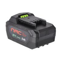 Akumuliatorius Nac B20-50-S; 20 V; 5,0 Ah; Li-ion