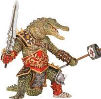 Žaislinė figūrėlė Papo Mutant Crocodile 427525, įvairių spalvų