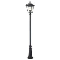 Pastatomas lauko šviestuvas Quintiesse Alford, 40W, E14, IP44, juoda sp., 30.5 cm x 250 cm
