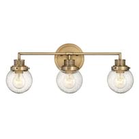 Šviestuvas sieninis Elstead Lighting Poppy, E27, 3 x 60 W, skaidri sp., 61.5 x 18.3 cm