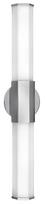 Šviestuvas sieninis Elstead Lighting Facet, LED, 3000 °K, 2 x 12 W, balta sp. / chromo sp.