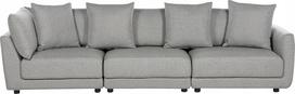 Sofa Beliani Sigtuna, pilka sp., 102 x 300 cm x 86 cm