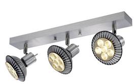 Šviestuvas lubų SLV Asto 3 147443, GU10, 3 x 75 W, aliuminio sp.