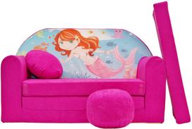 Vaikiška sofa Welox, rožinė