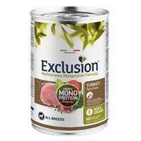 Exclusion Mono Protein Mediterraneo konservuotas pašaras šunims su kalakutiena, 400 g
