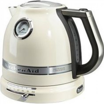 KitchenAid 5KEK1522EAC  With electronic control, Stainless steel, Cream, 2400 W, 360° rotational base, 1.5 L