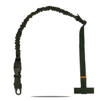 Šautuvo diržas RAGNAROK THOR Single-Point Shoulder Sling with Plate Carrier Attachment OD Green, HK Snap Hook