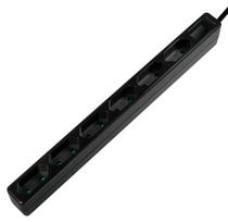 Buitinis ilgintuvas Logilink Slim, LPS231B, 2 x 1 mm², 1.5 m, IP20, 6 lizdų