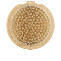 Kūno šepetys Lussoni Bamboo, 9.5 cm x 9.5 cm, smėlio sp.