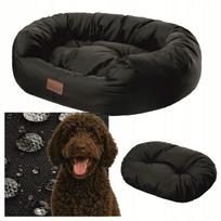 Doggy Amazing XL šuns gultas, vandeniui atspari sofa, 93x74 cm, juodas