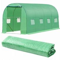 Atsarginė plėvelė 10m2 sodo tuneliui 2,5x4m UV-4 žalia tvirta