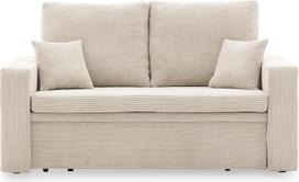 "Aikido" sofa I 150 x 85 cm - su miego funkcija - pasirenkamos spalvos - moderni sofa - su lovos dėže - modernus velvetinis audinys - POSO 100 audinys