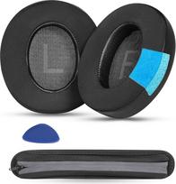 "Anker Space Q45" ausų pagalvėlės, skirtos vėsinančioms gelinėms ausų pagalvėlėms, suderinamoms su "Soundcore by Anker Space Q45", "Ice Silk" audinys, didelio tankio triukšmo atminties putos (netinka Q10, Q20, Q30, Q35)