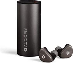 "Audiofly AFT2" tikros belaidės "Bluetooth" ausinės į ausis - Granitas