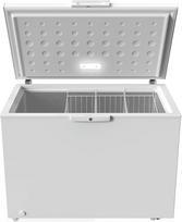 "Bauknecht GTE 308MD" šaldiklis 308 L, kelių zonų, "WinterProof" iki -15 °C, "Door Balance Lid" sistema, jutiklinis ekranas, apsauginis užraktas, 3 laikymo krepšiai, baltos spalvos